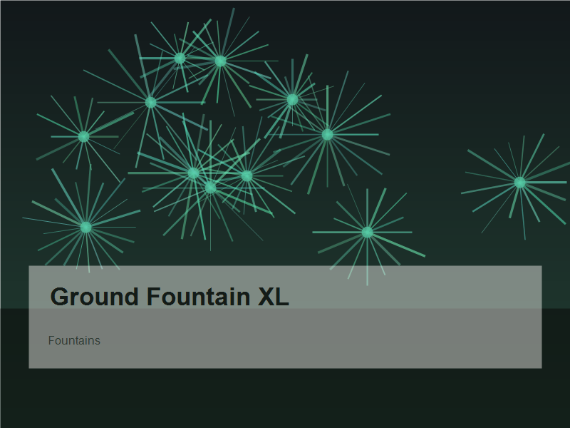 Ground Fountain XL