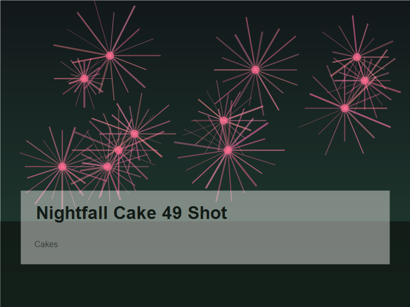 Upsell cake with a broader fan spread and a bigger deposit to secure stock.