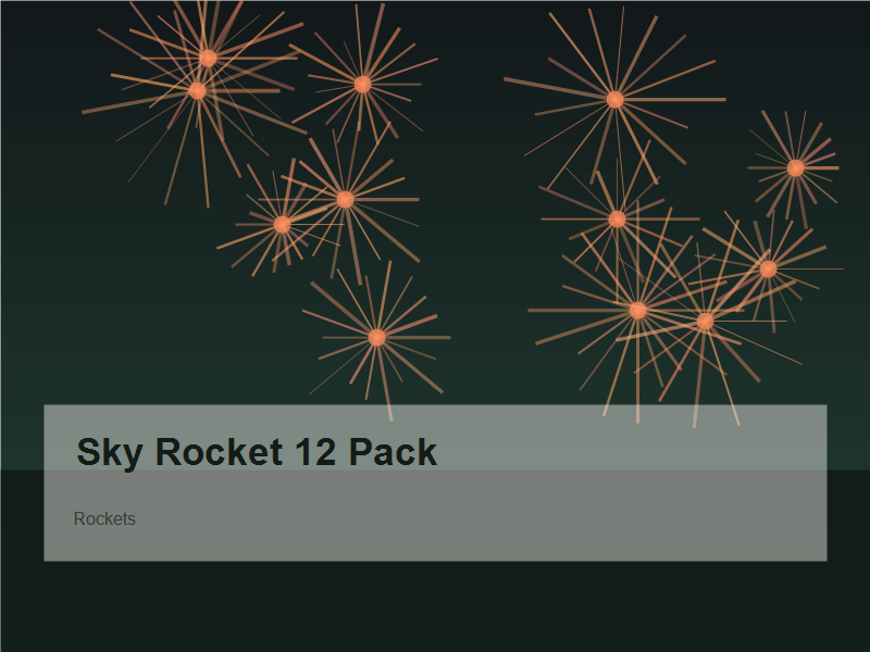 Sky Rocket 12 Pack